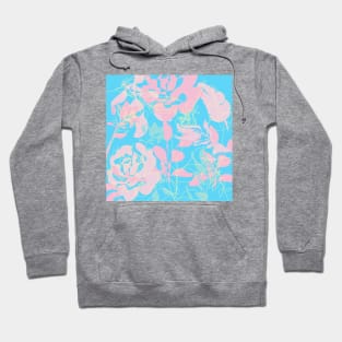 Pink garden Hoodie